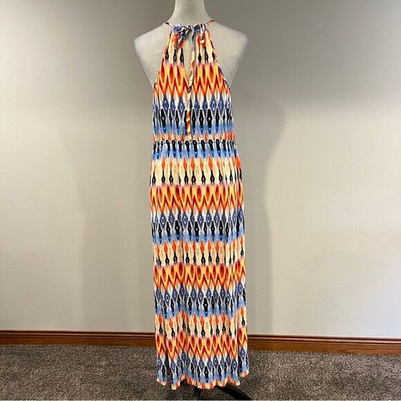 Athleta Sunset Halter Maxi Dress size small - Picture 7 of 15